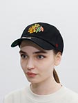 Бейсболка 47 BRAND арт. H-FSVNF04RPF-BK Chicago Blackhawks NHL (черный)